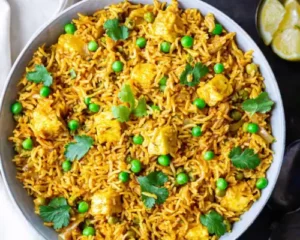 Paneer Peas Pulao