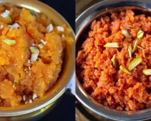 Moong Dal Halwa / Gajar Halwa (Seasonal)