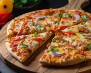 Capsicum & Tomato Pizza